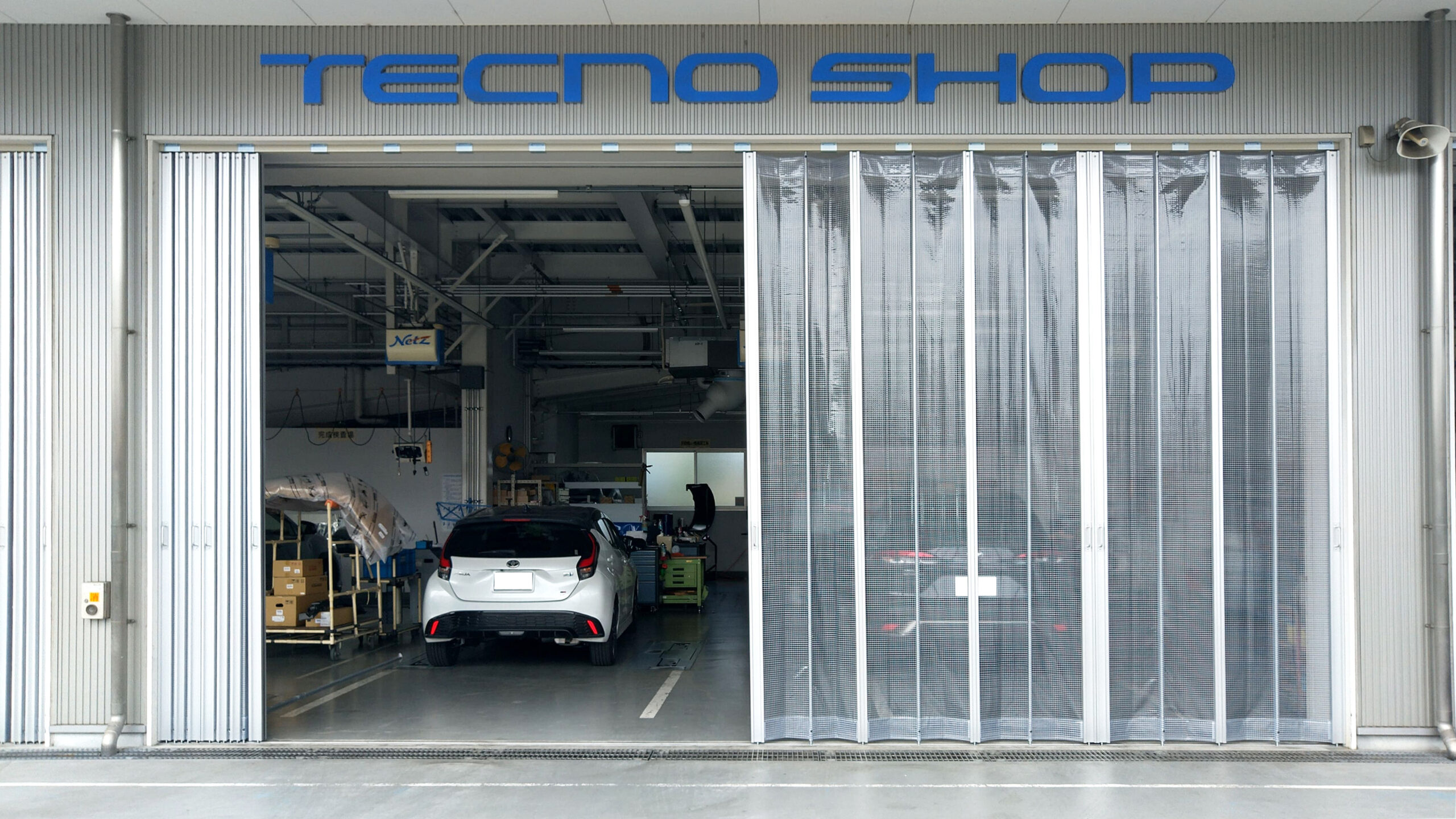 カーテンシャッター アペリア 施工画像