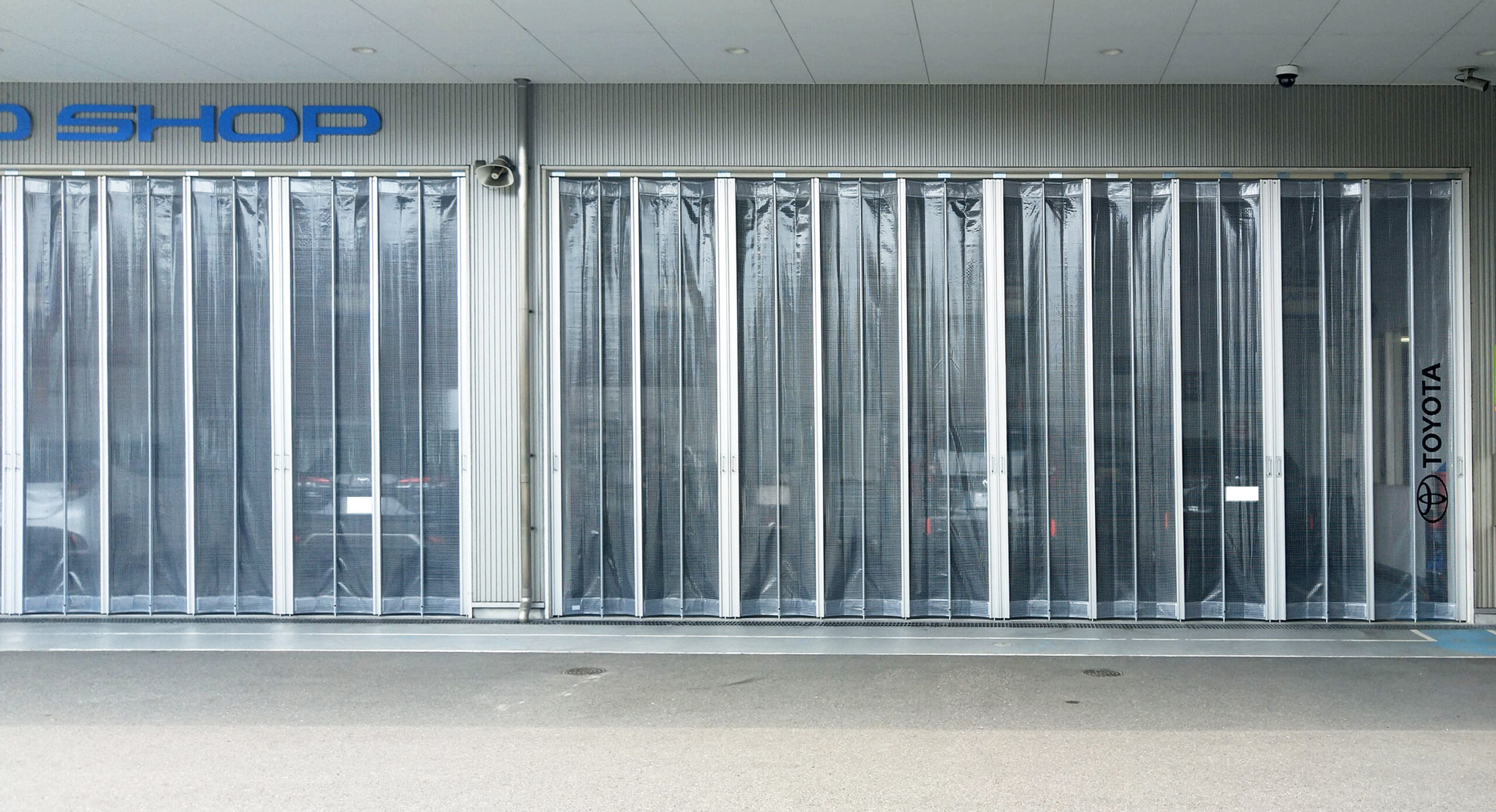 カーテンシャッター アペリア 施工画像