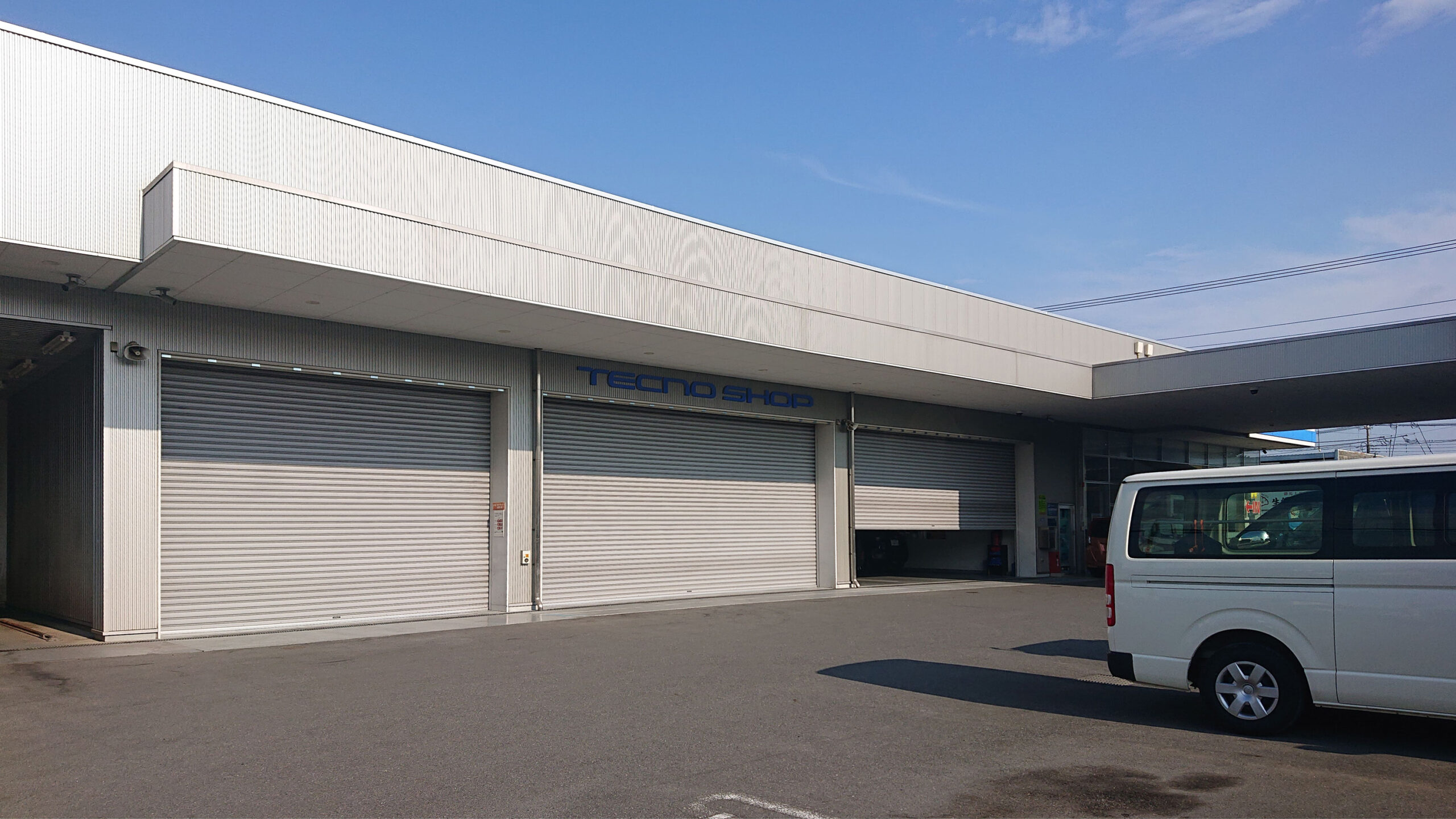 カーテンシャッター アペリア 施工画像